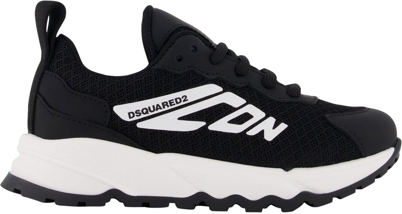 Dsquared2 Dsquared2 Unisex Sneakers In Zwart Zwart