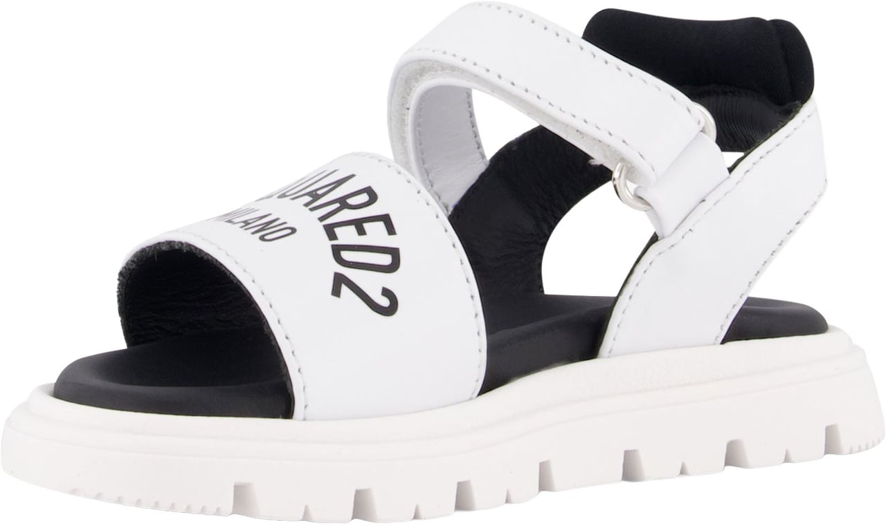 Dsquared2 Unisex Sandalen In Wit Wit