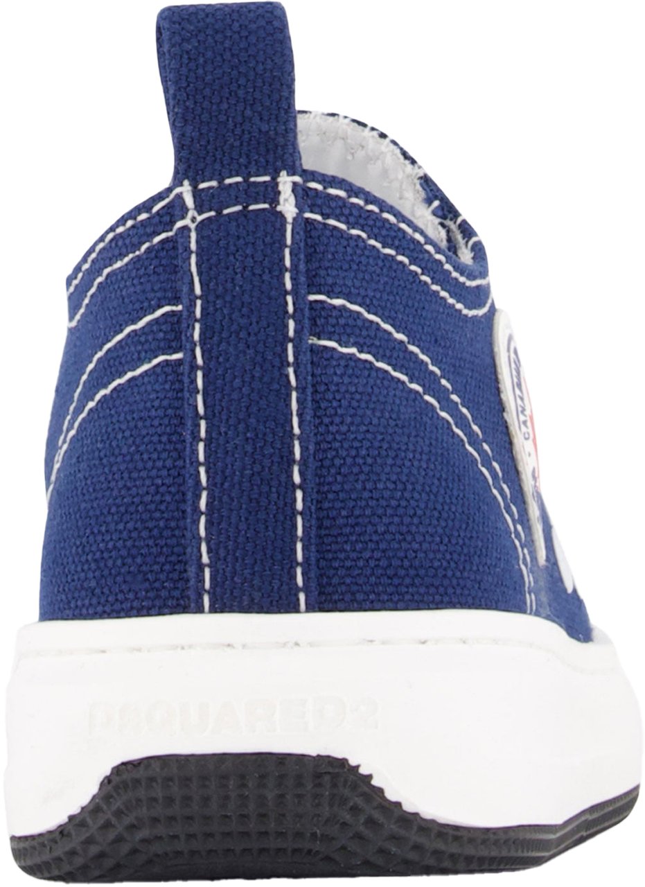 Dsquared2 Dsquared2 Unisex Sneakers In Navy Blauw