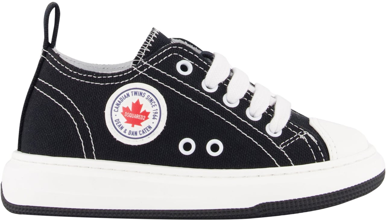 Dsquared2 Dsquared2 Unisex Sneakers In Zwart Zwart