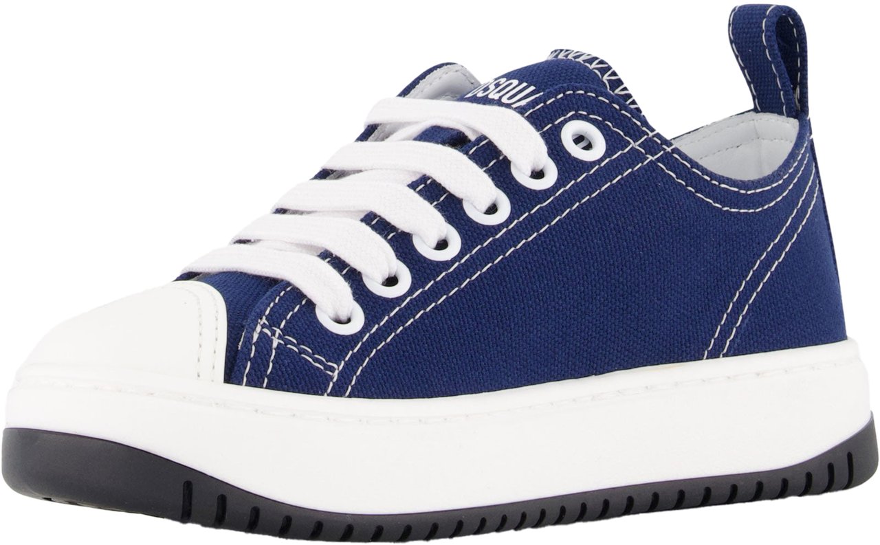 Dsquared2 Dsquared2 Unisex Sneakers In Navy Blauw