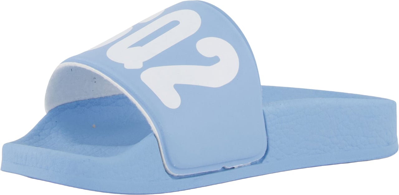 Dsquared2 Jongens Slippers In Licht Blauw Blauw