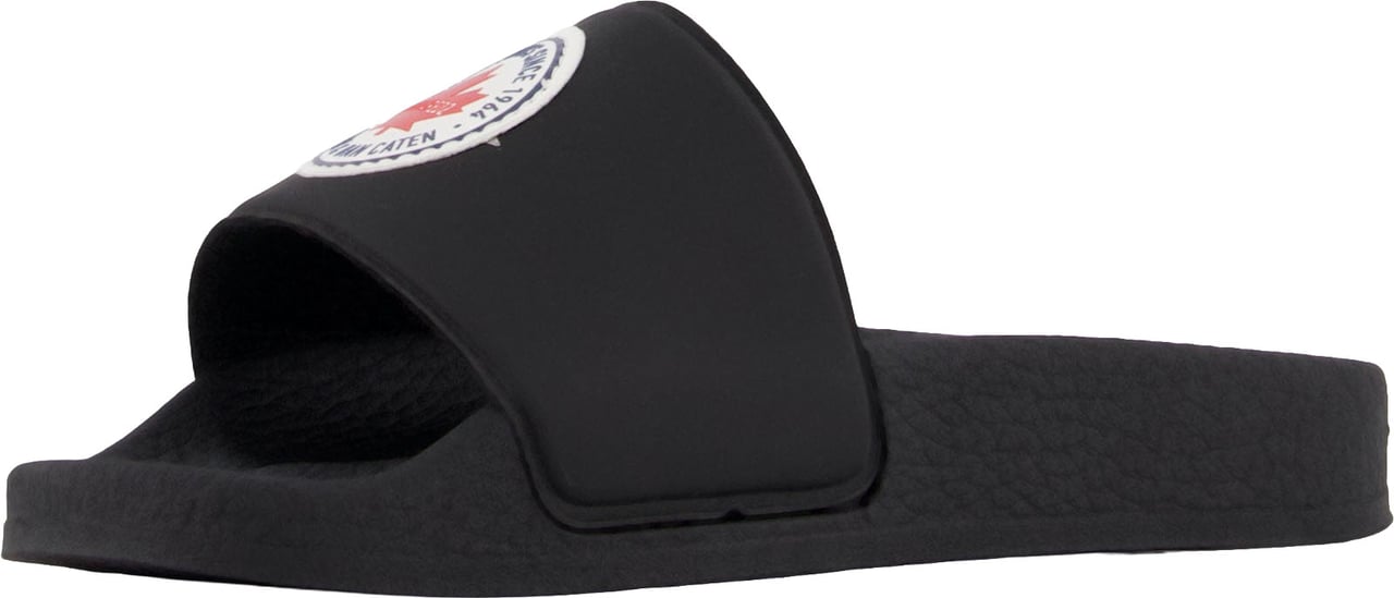 Dsquared2 Dsquared2 Jongens Slippers In Zwart Zwart