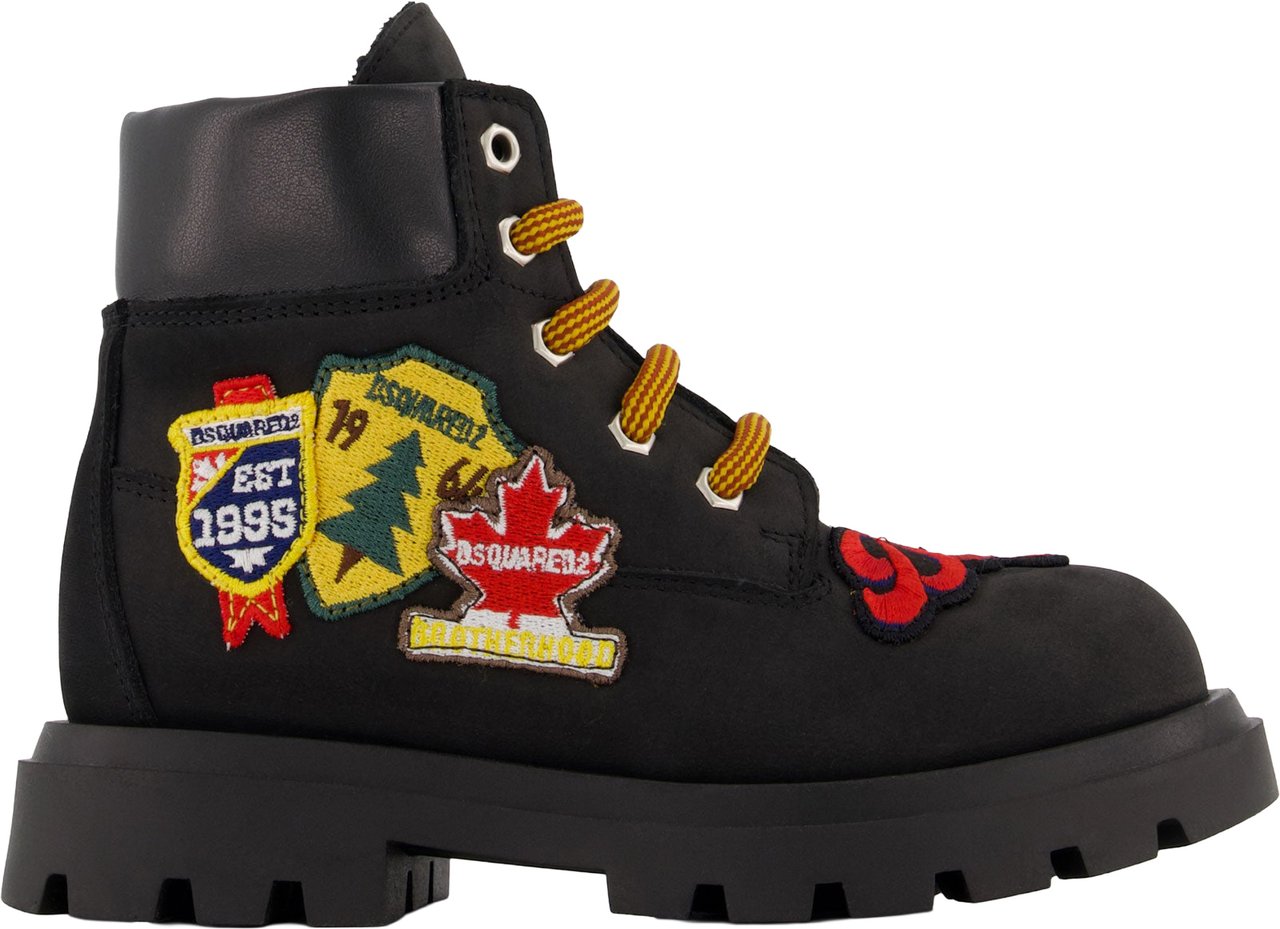 Dsquared2 Jongens Laarzen In Zwart Zwart