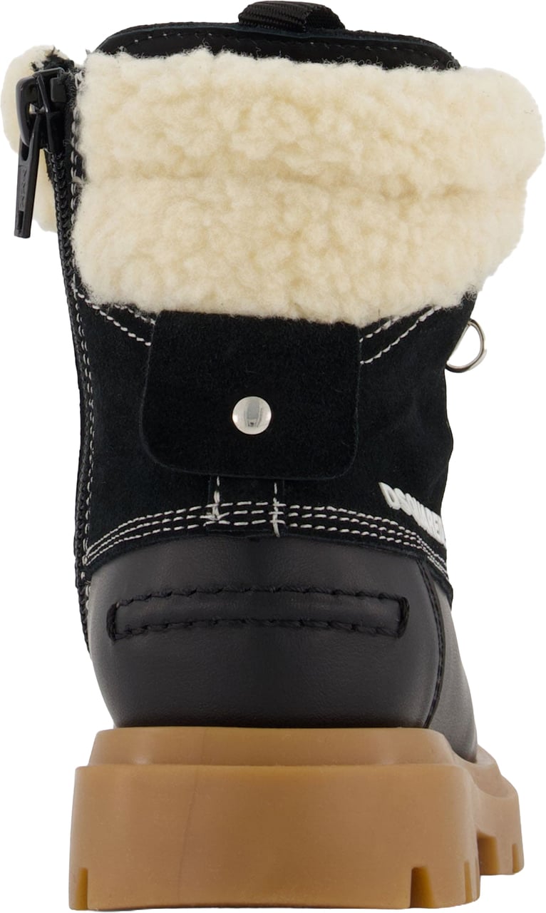 Dsquared2 Unisex Laarzen In Zwart Zwart