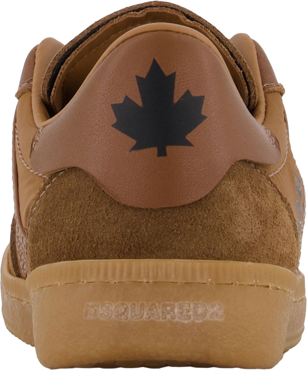 Dsquared2 Unisex Sneakers In Camel Taupe