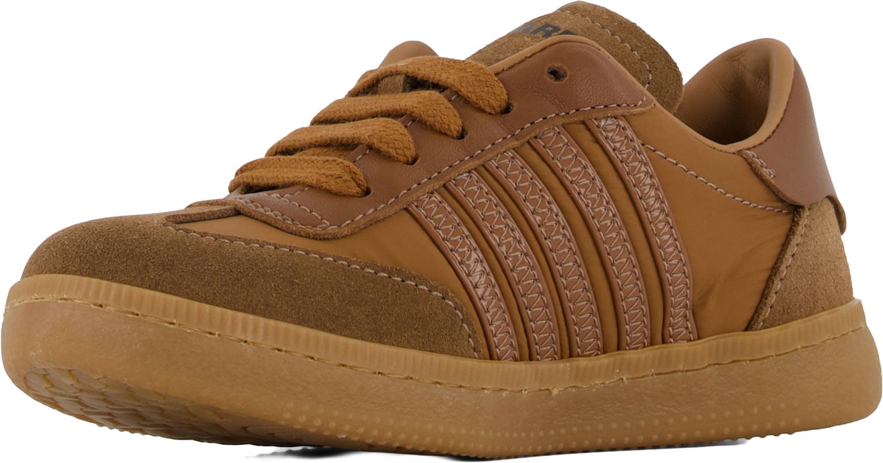 Dsquared2 Unisex Sneakers In Camel Taupe