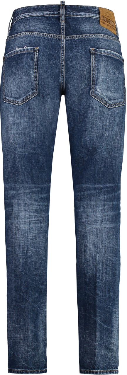 Dsquared2 slim fit jeans Blauw