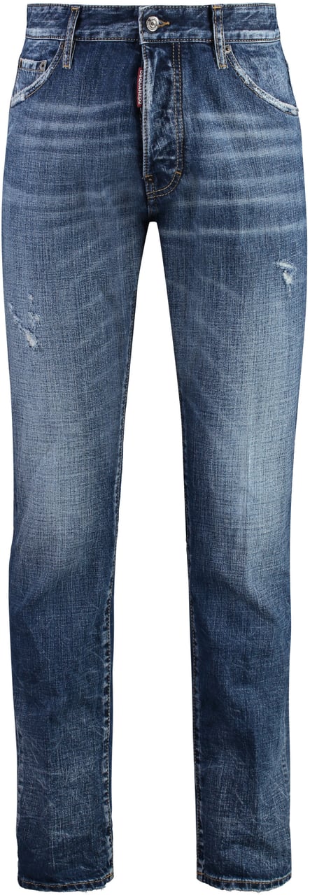 Dsquared2 slim fit jeans Blauw