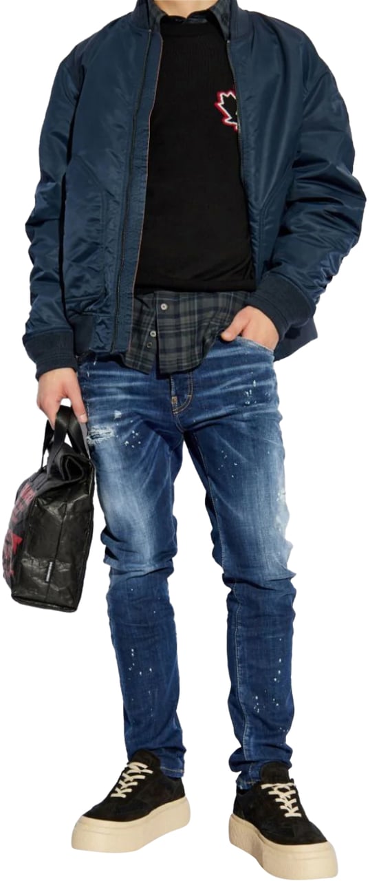 Dsquared2 Cool Guy Slim Fit Jeans Blauw