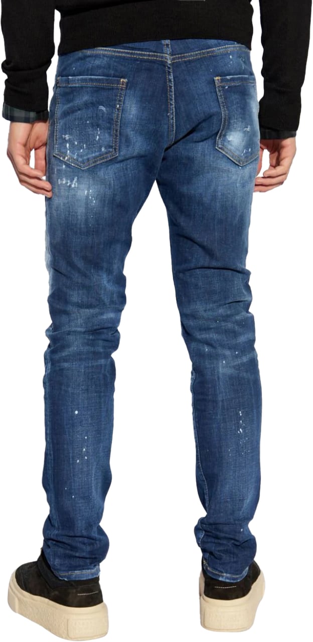 Dsquared2 Cool Guy Slim Fit Jeans Blauw
