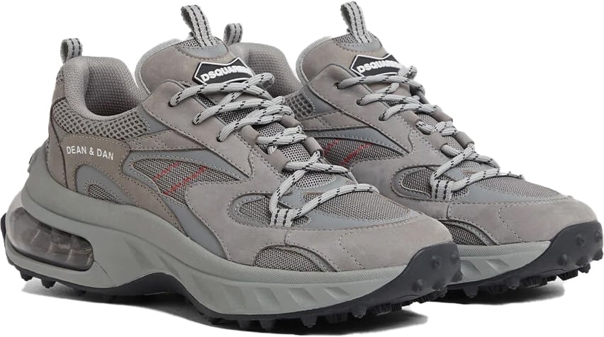 Dsquared2 SNEAKERS NABUK Grijs
