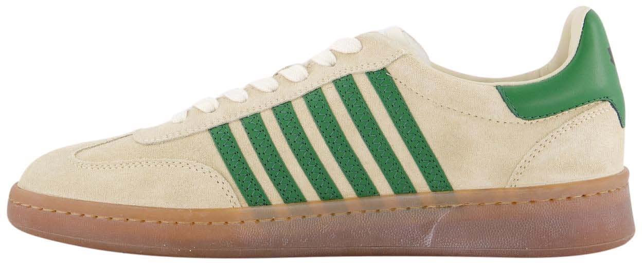 Dsquared2 Heren Boxer Sneaker Beige/Groen Beige