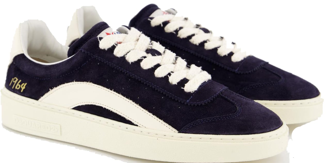 Dsquared2 Heren Rider Sneaker Blauw Blauw