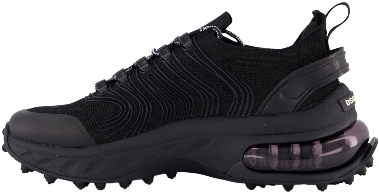 Dsquared2 Heren Bubble Sneakers Zwart Zwart