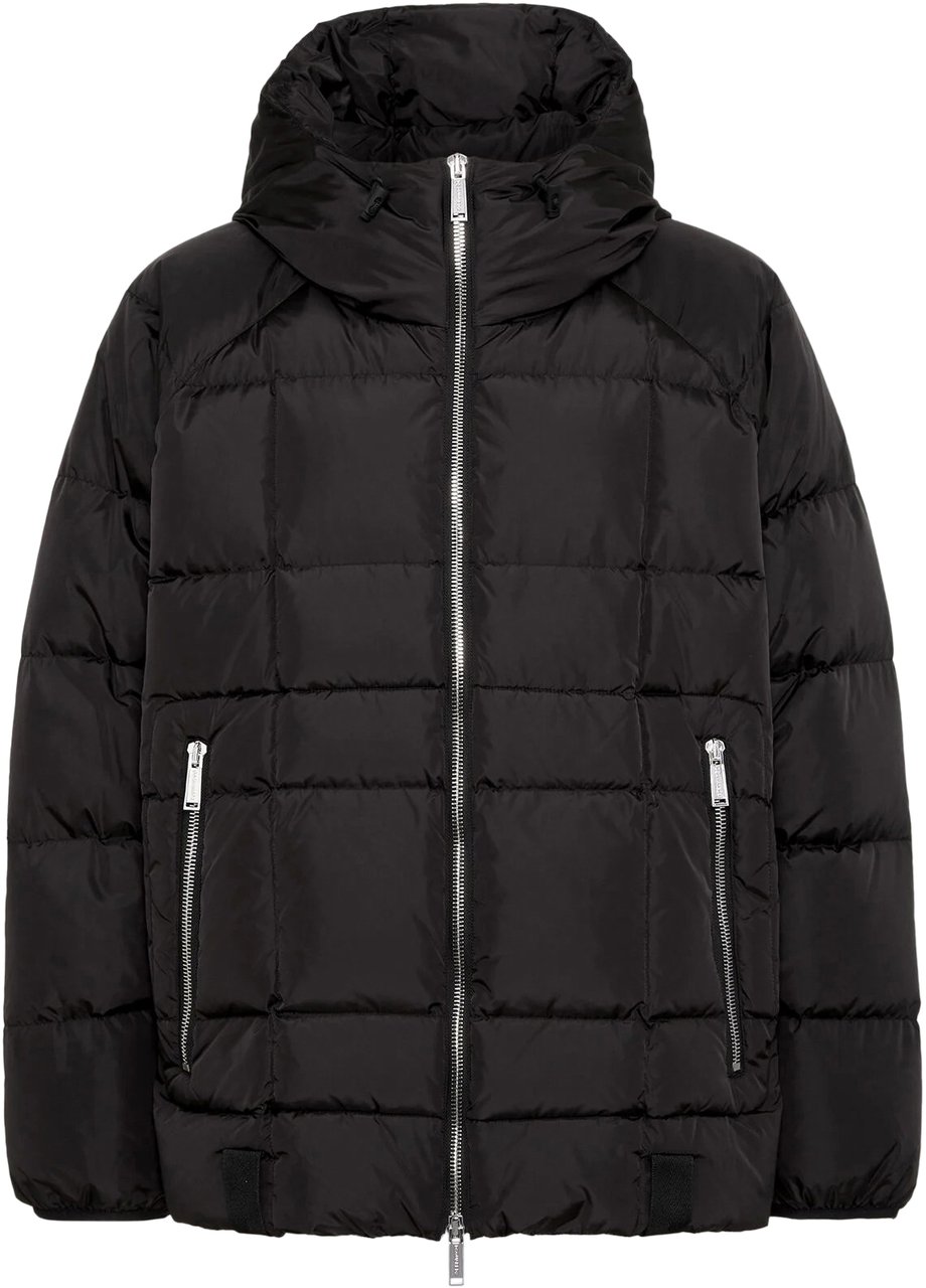 Dsquared2 3D JACKET Zwart