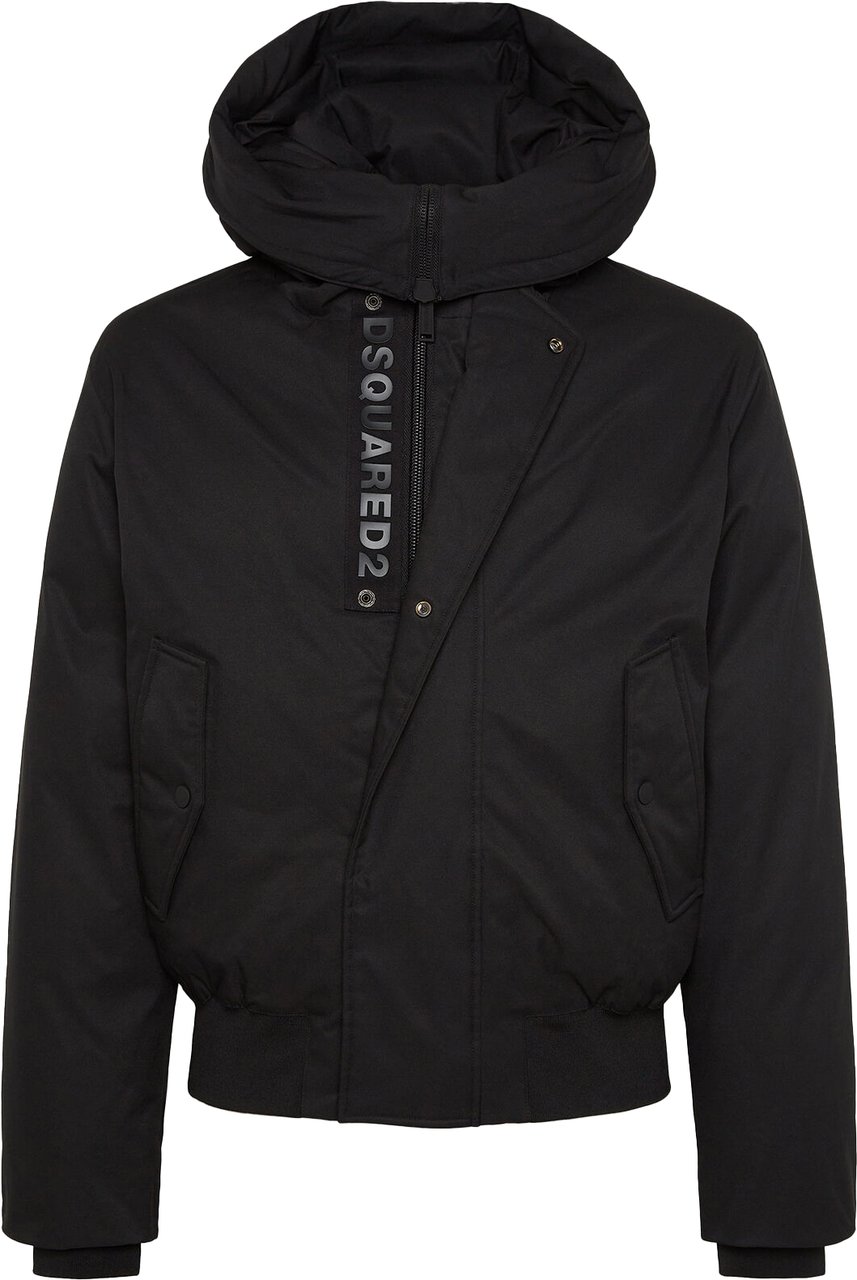 Dsquared2 PUFFER KABAN SPORTSJACKET Zwart