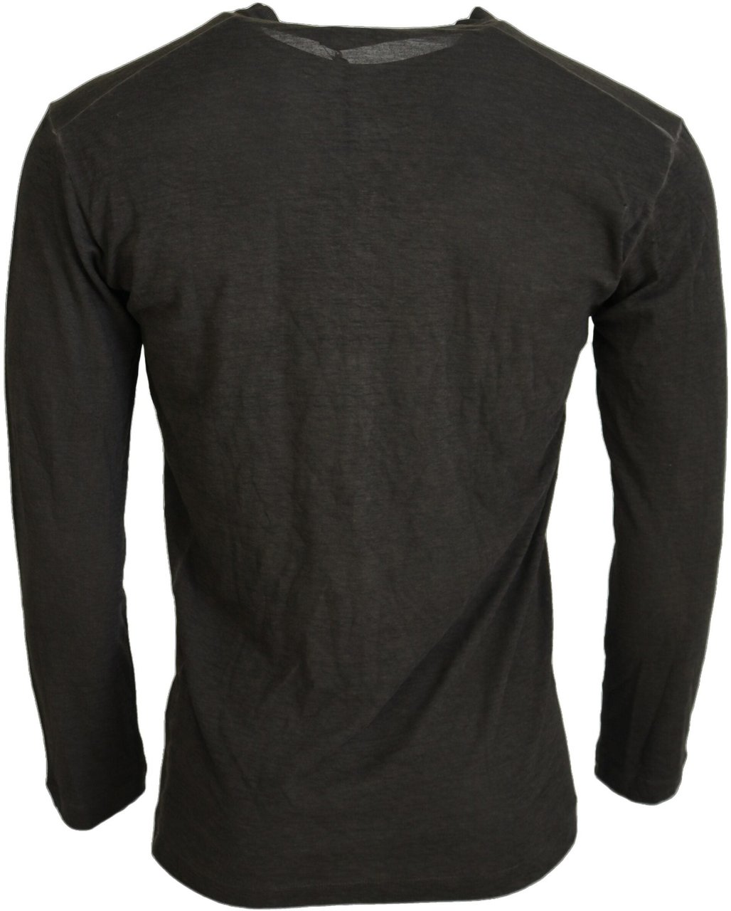 Dsquared2 Dsquared² Gray Cotton Linen Long Sleeves Pullover Sweater Grijs