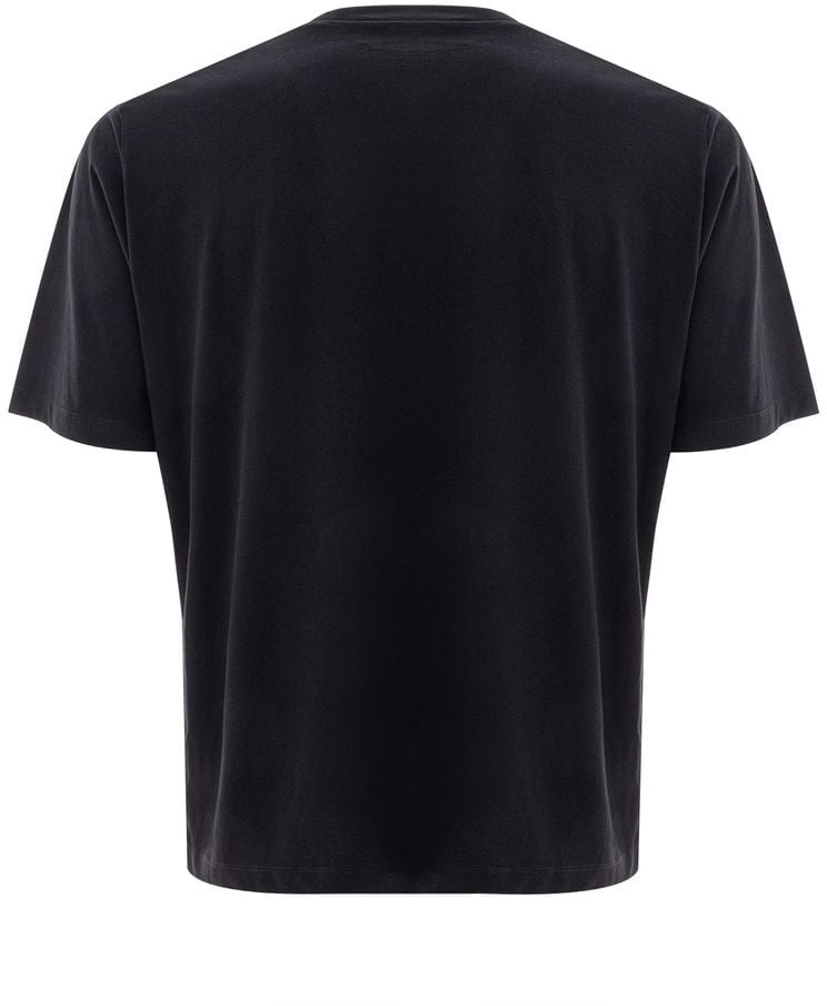 Dsquared2 Dsquared² Black Cotton T-Shirt Zwart
