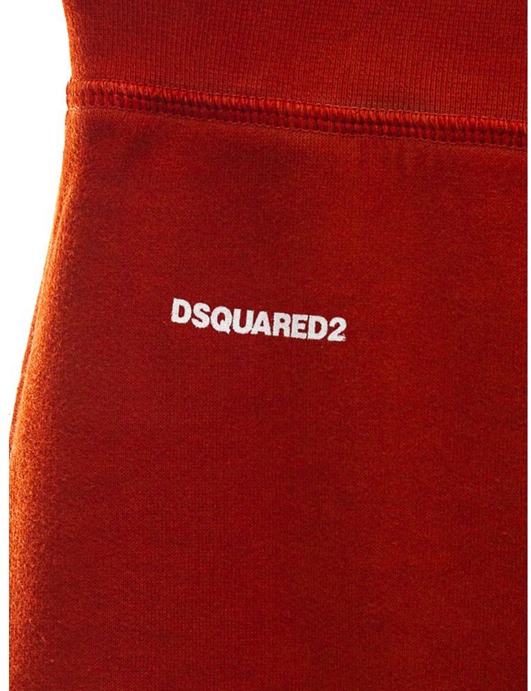Dsquared2 Dsquared² Red Cotton Athletic Pants Rood