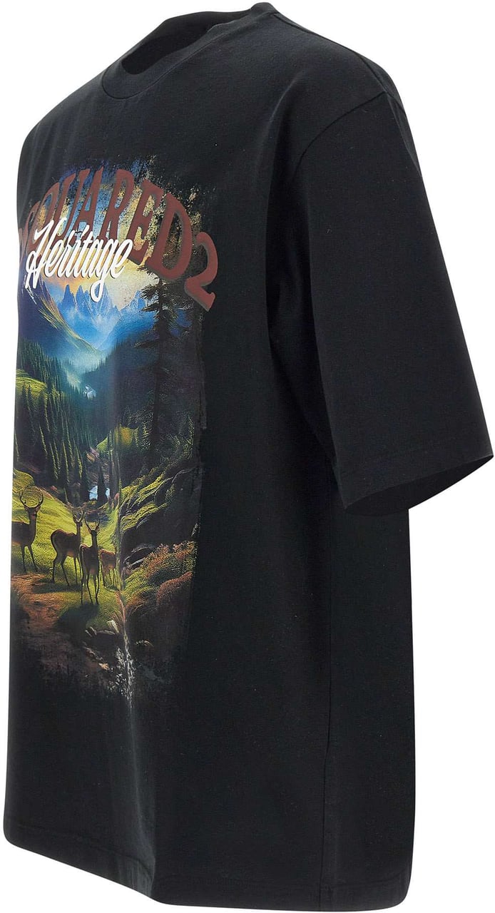 Dsquared2 T-Shirts And Polos Black Zwart