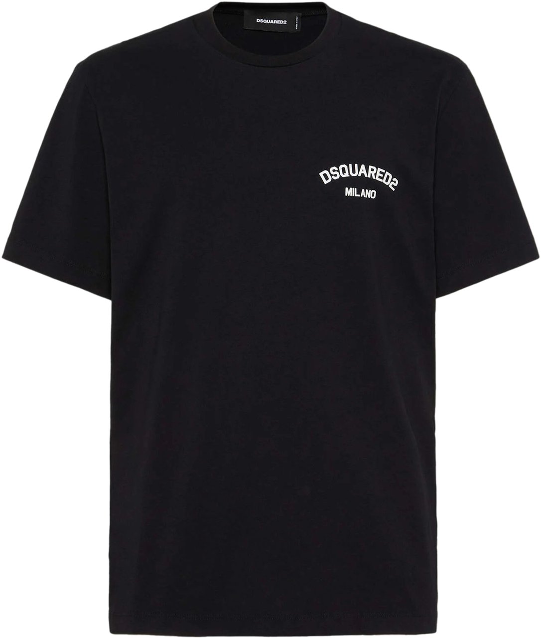 Dsquared2 REGULAR FIT DSQUARED2 MILANO TSHIRT Zwart
