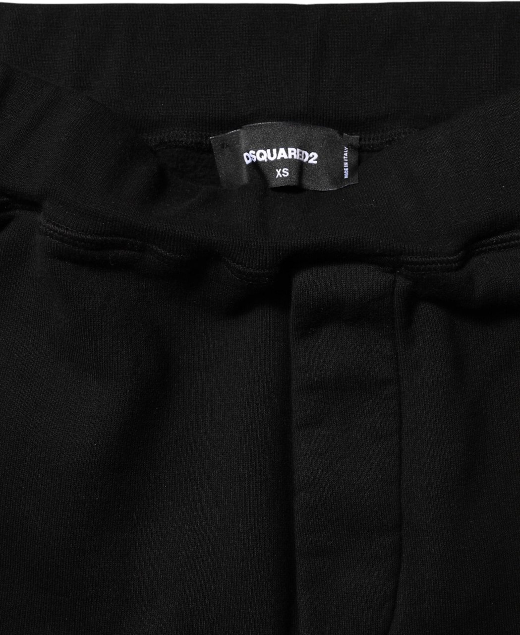 Dsquared2 Dsquared² Black Red Cotton Straight Fit Jogger Pants Divers