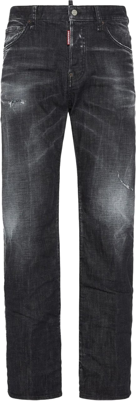 Dsquared2 642 JEANS 5 POCKETS Zwart