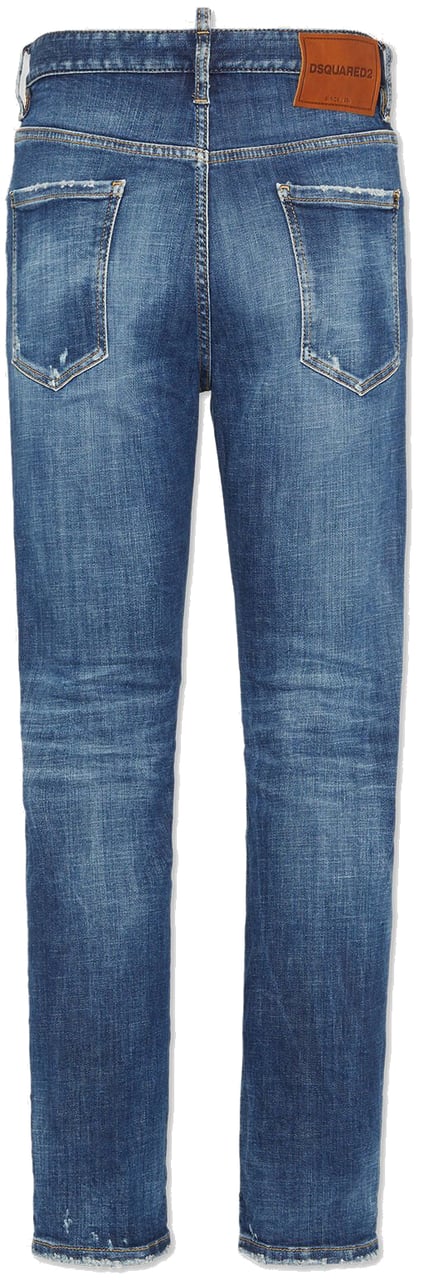 Dsquared2 642 JEANS 5 POCKETS Blauw
