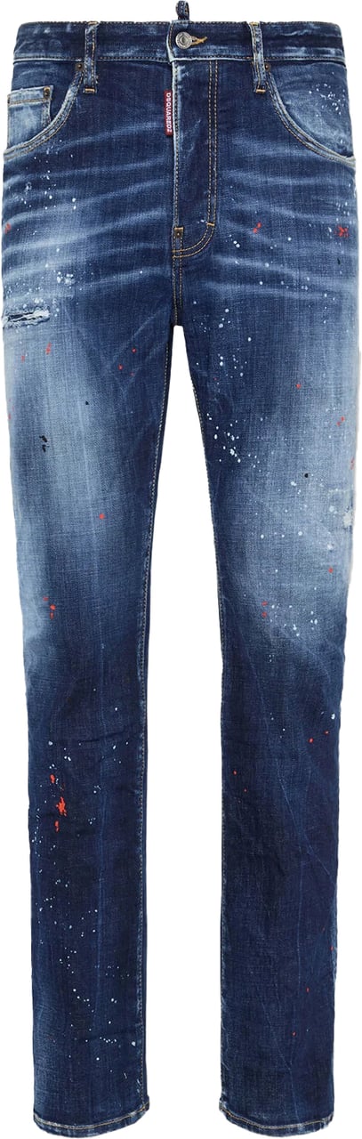 Dsquared2 642 JEANS 5 POCKETS Blauw