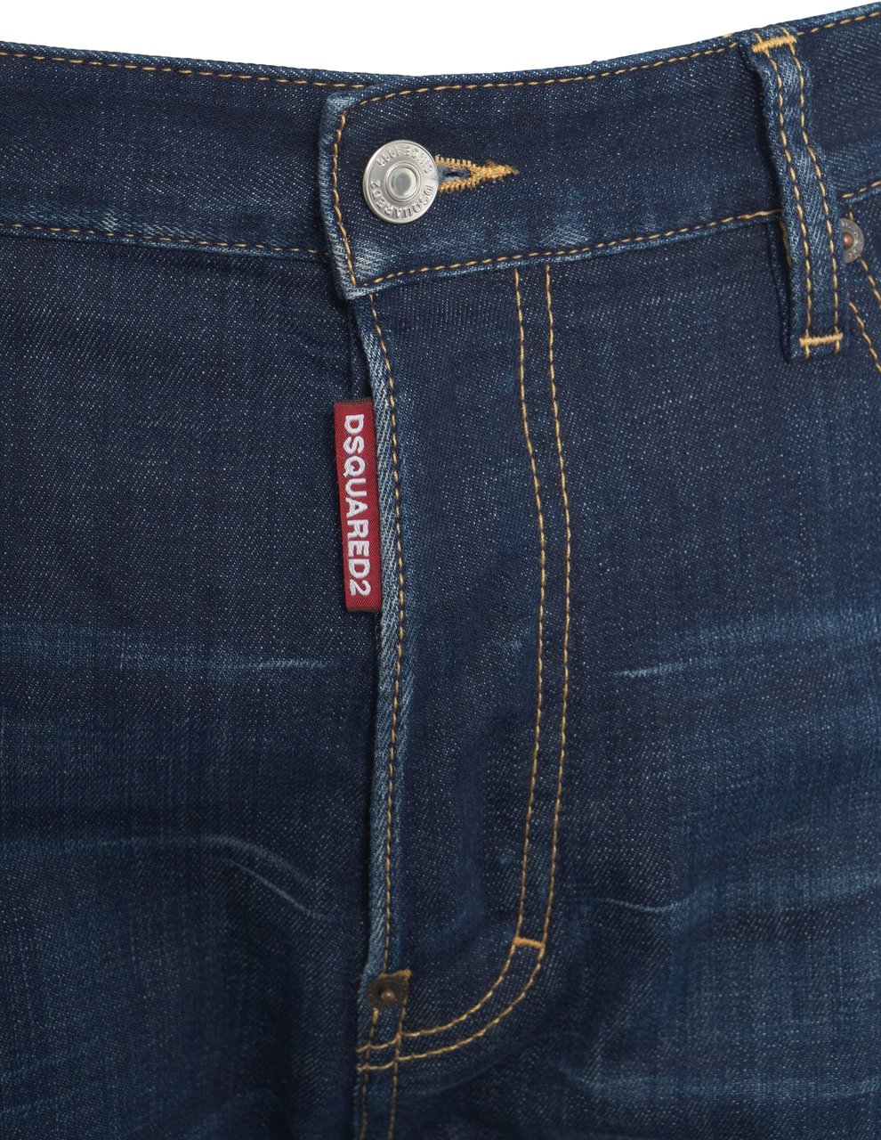 Dsquared2 Straight fit jeans '642' Blauw