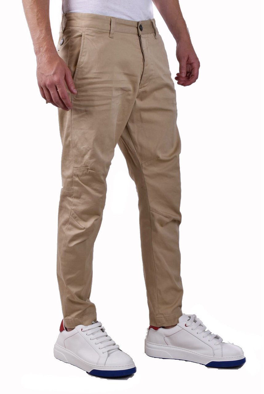Dsquared2 Men Trousers Beige