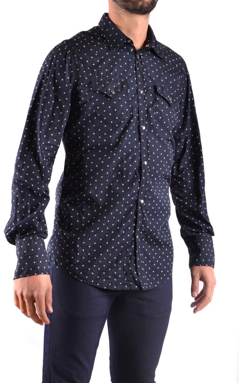 Dsquared2 Dsquared Men Shirt Blauw