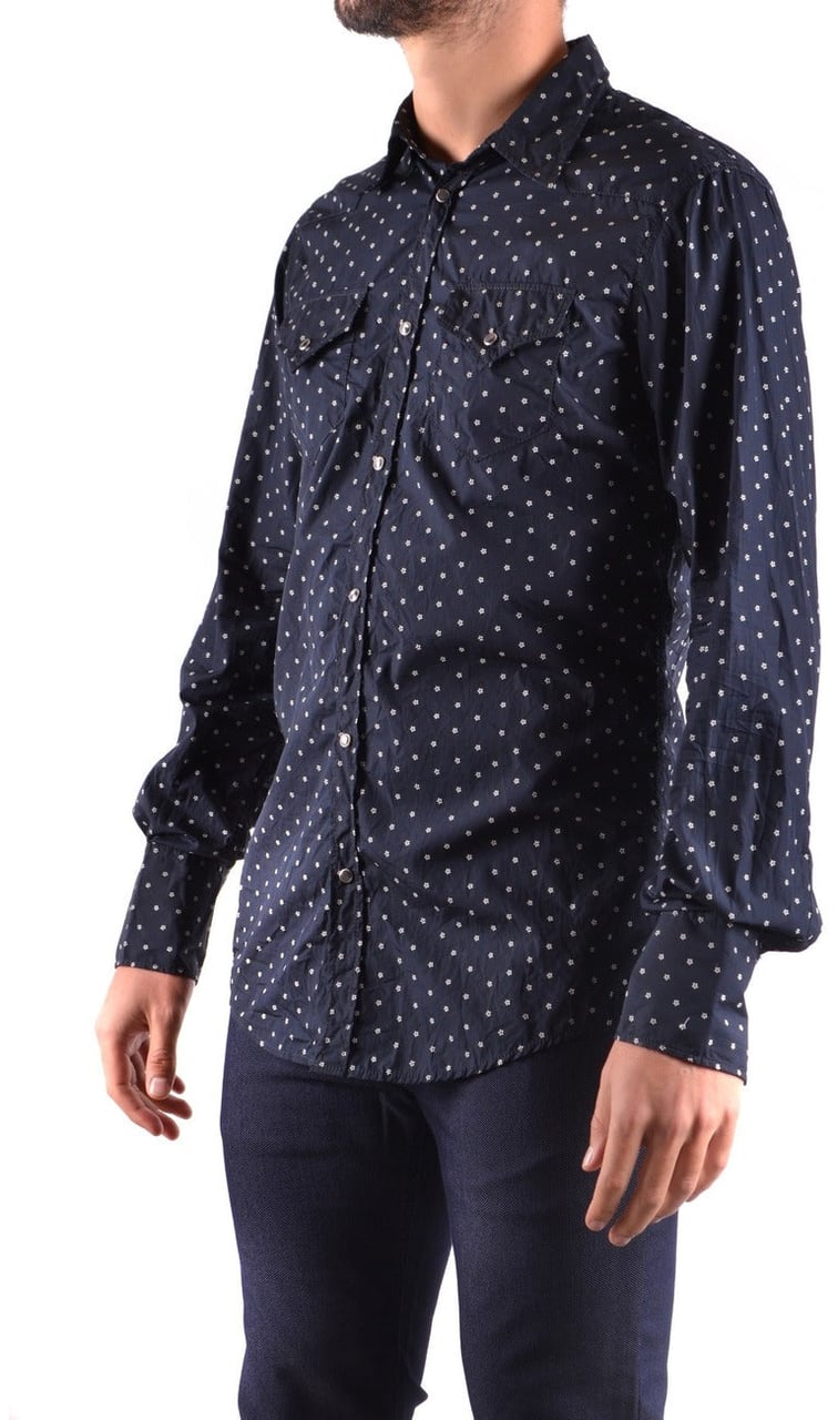 Dsquared2 Dsquared Men Shirt Blauw
