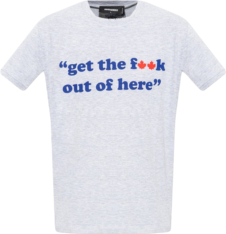 Dsquared2 Dsquared Men T-Shirt Grijs