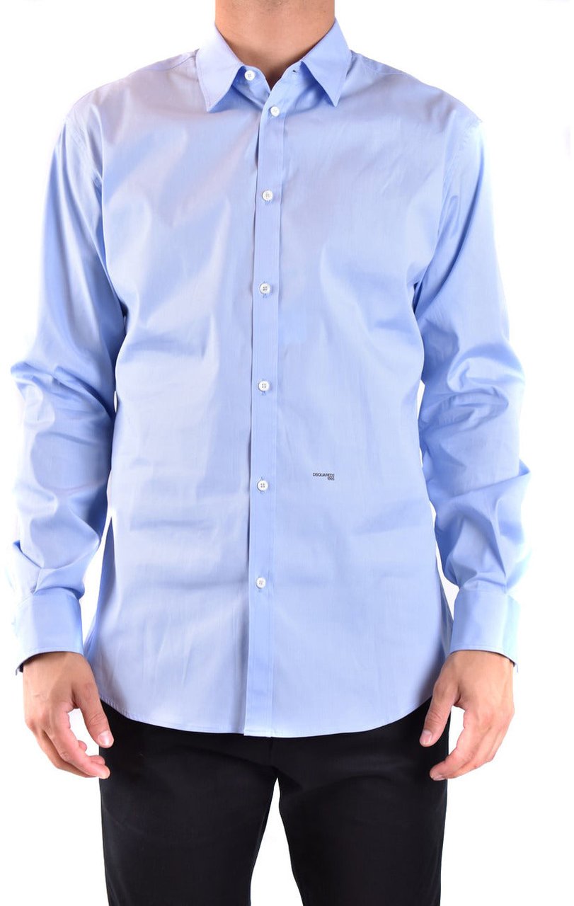 Dsquared2 Men Shirt Blauw