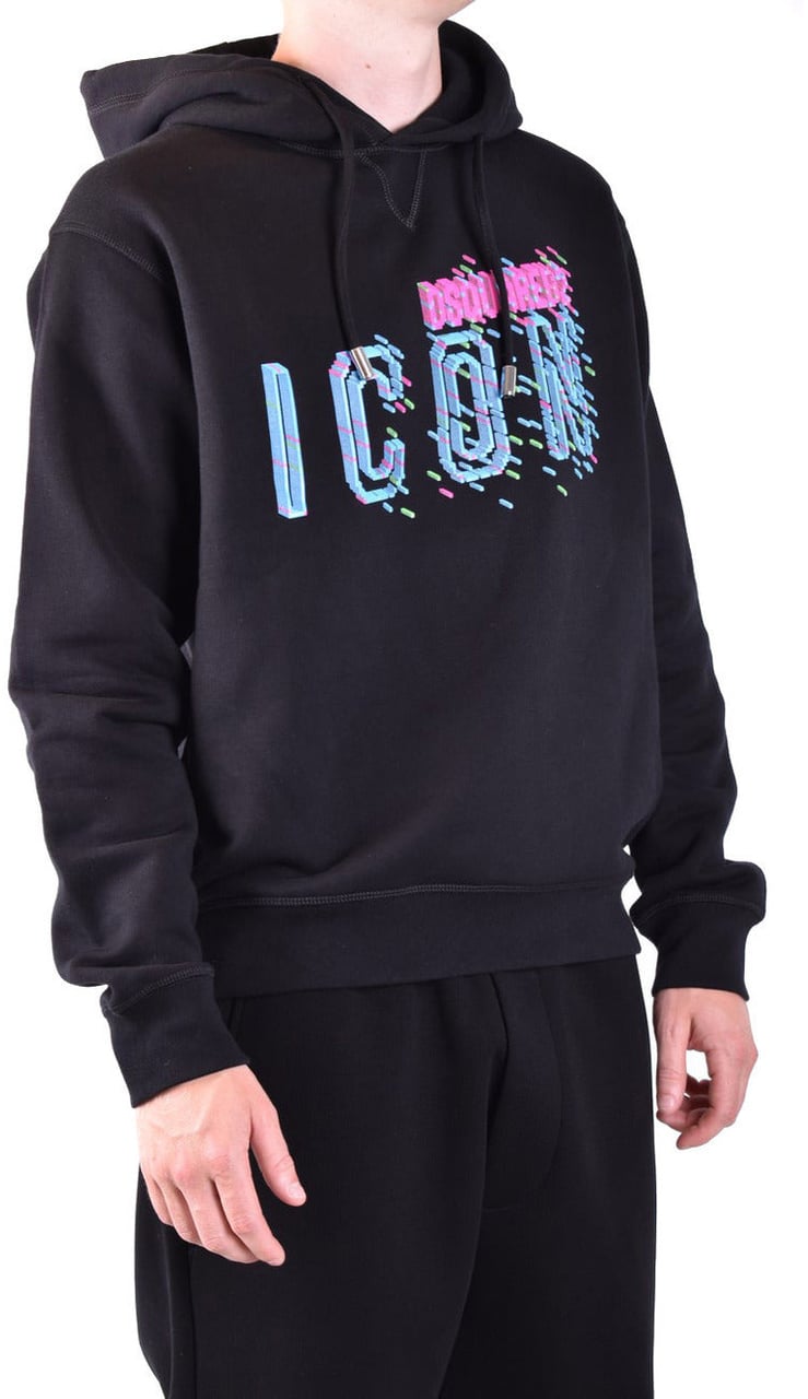 Dsquared2 Men Sweatshirts Zwart