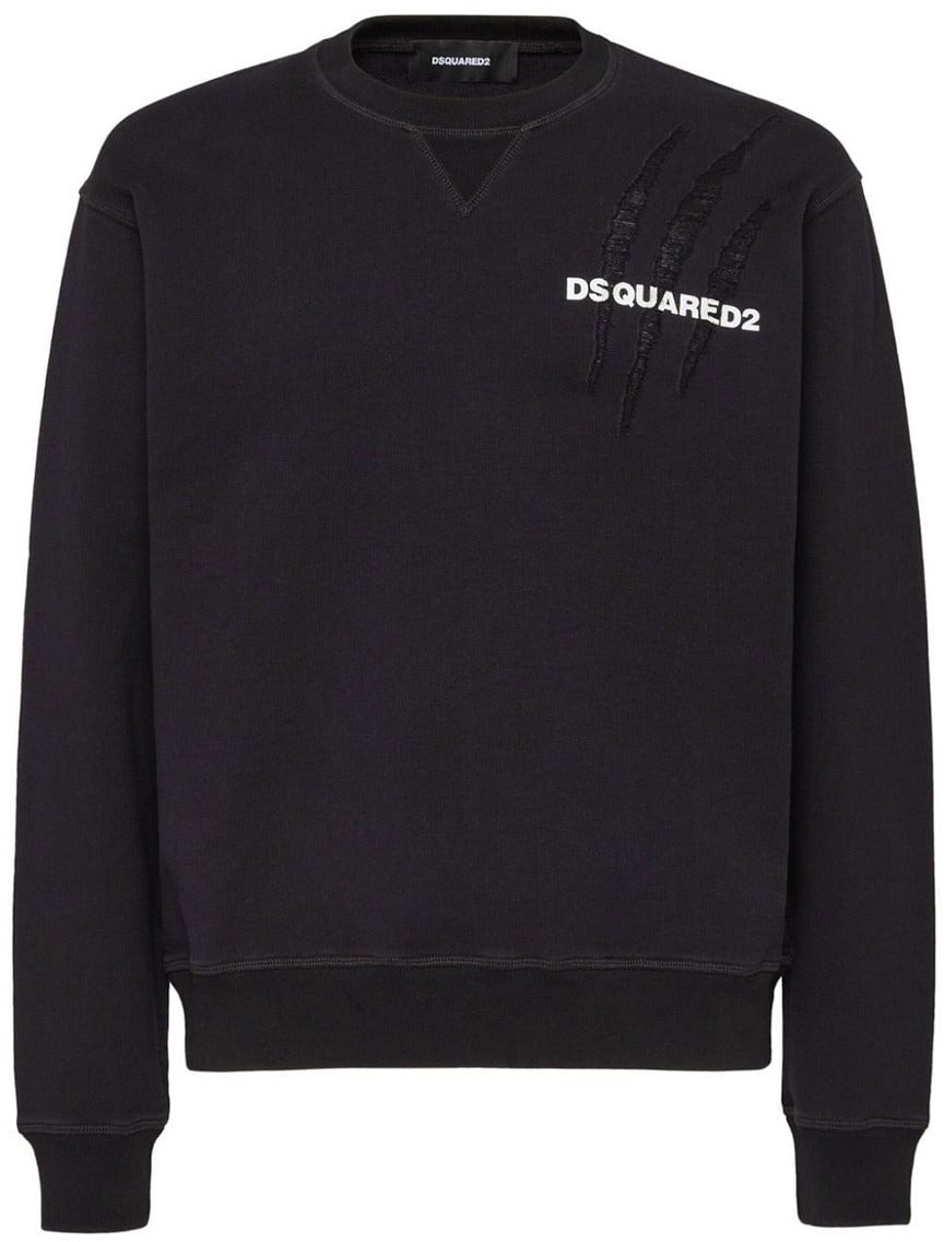 Dsquared2 Men Sweatshirts Zwart