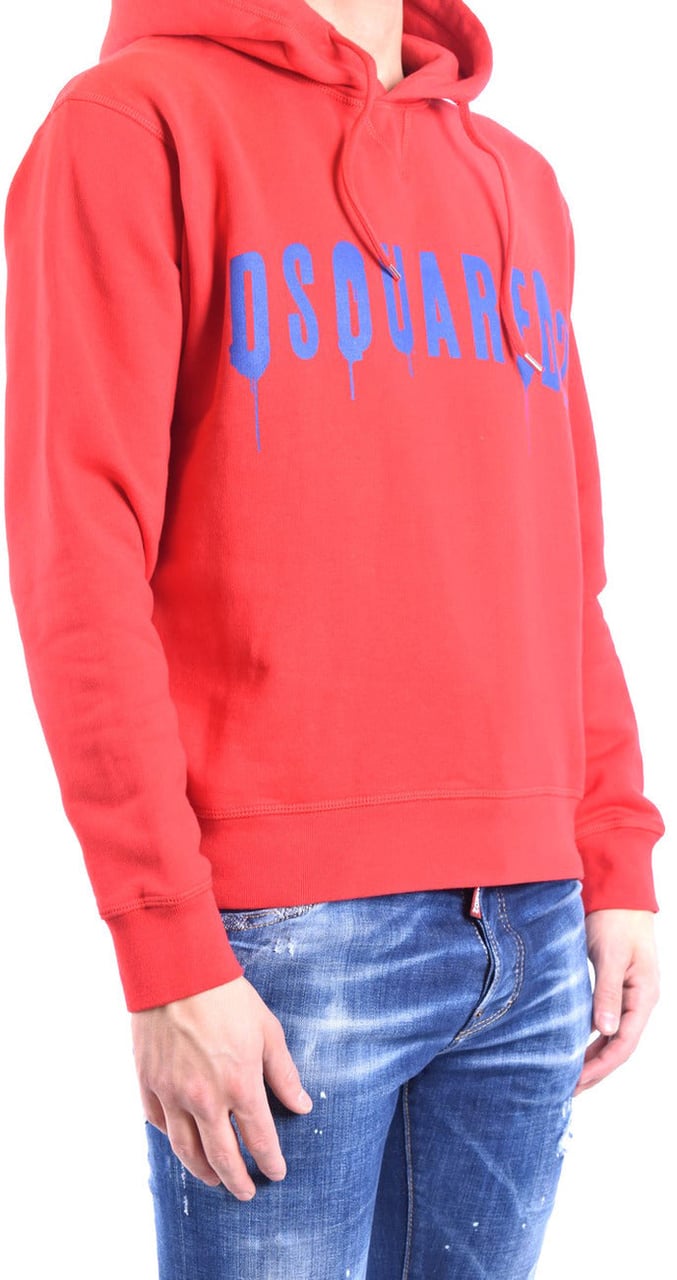 Dsquared2 Men Sweatshirts Rood