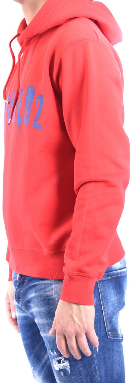 Dsquared2 Men Sweatshirts Rood