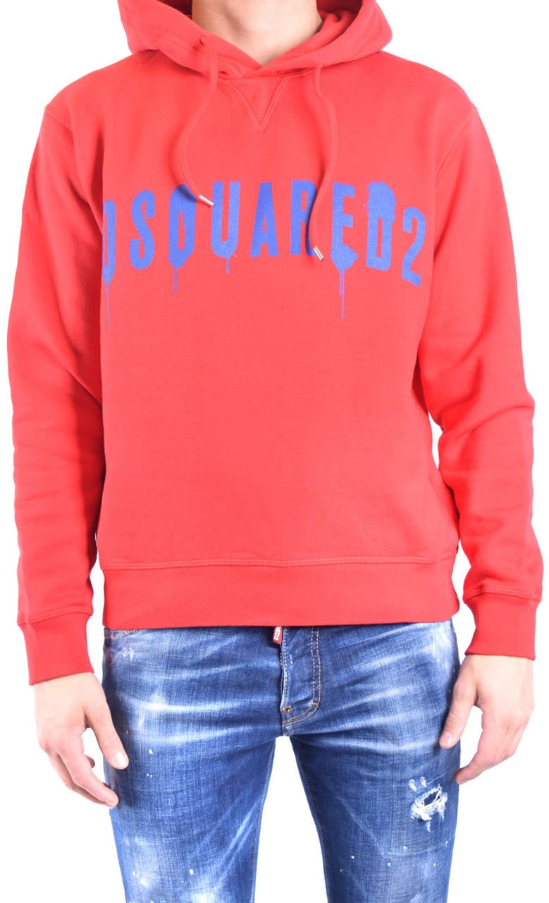 Dsquared2 Men Sweatshirts Rood