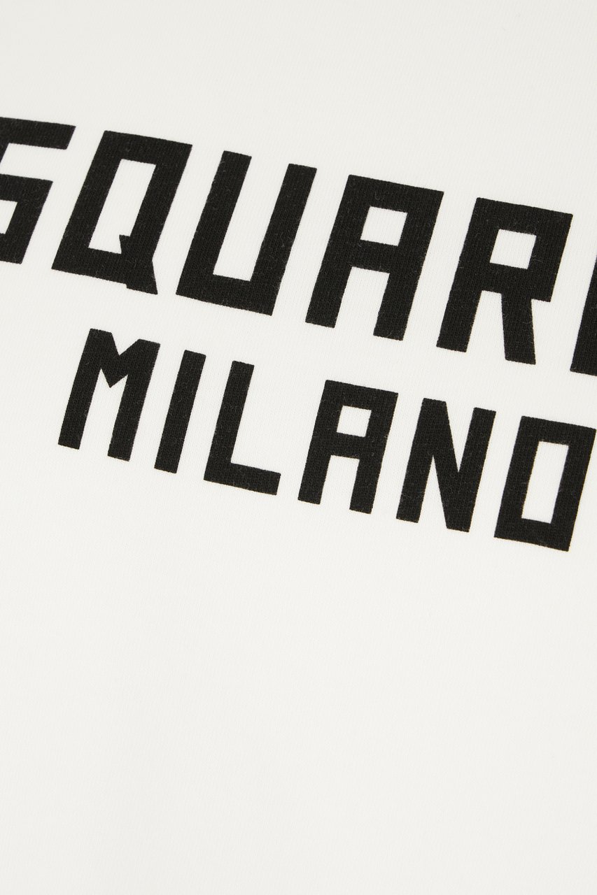 Dsquared2 White cotton t-shirt Wit