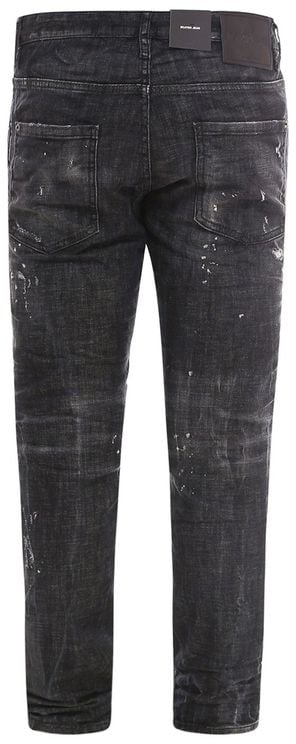 Dsquared2 Dsquared² Black Cotton Jeans Denim Zwart