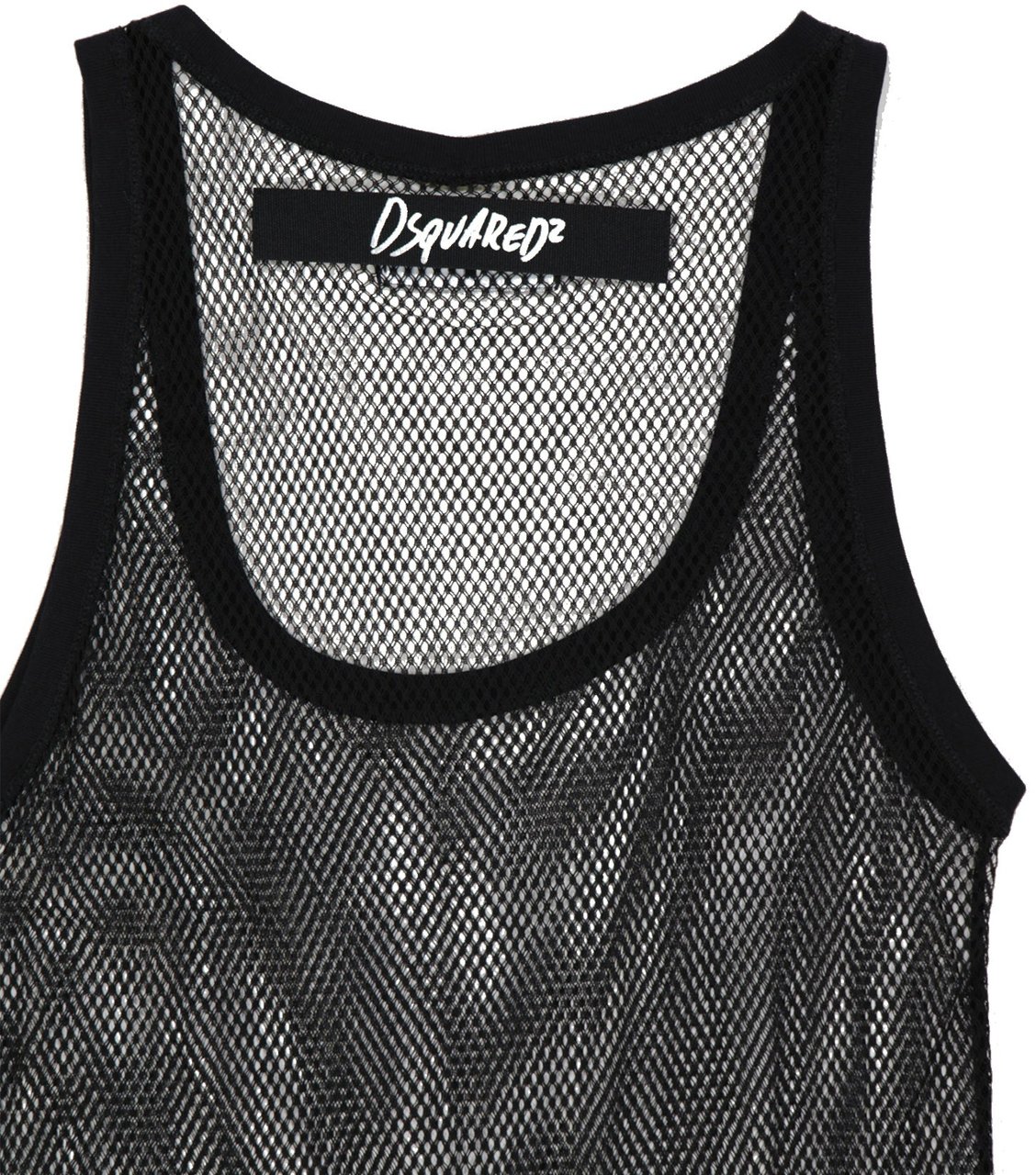 Dsquared2 Sleeveless Long Top Zwart