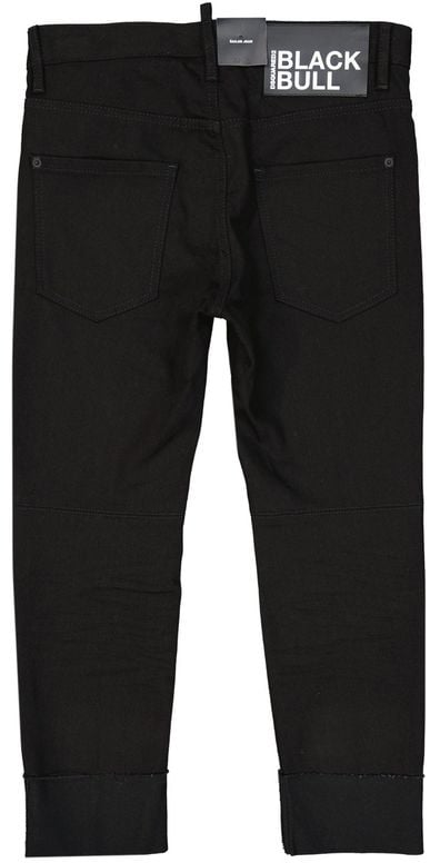 Dsquared2 Dsquared² Black Cotton Jeans Denim Zwart