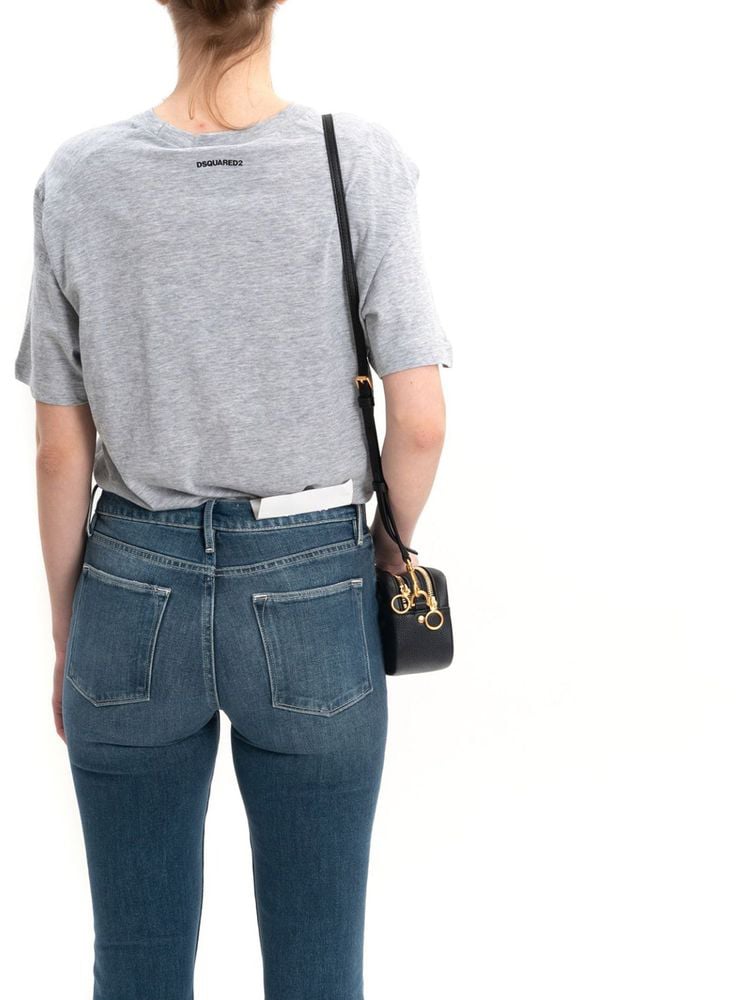 Dsquared2 Dsquared² Gray Cotton T-Shirt Grijs