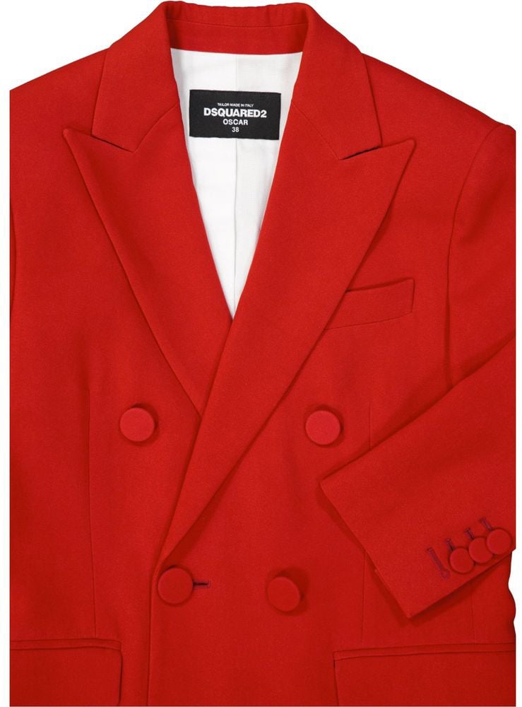 Dsquared2 Dsquared² Multicolor Viscose Coat Divers