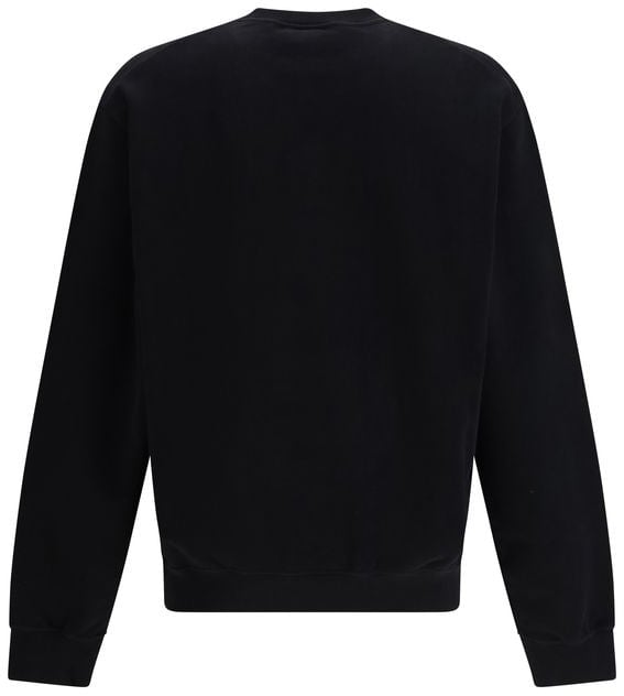 Dsquared2 Dsquared² Black Cotton Sweatshirt Zwart