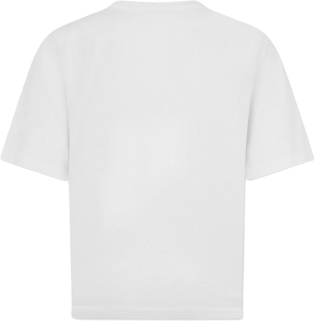 Dsquared2 Vintage Dyed Loose Fit T-Shirt Wit