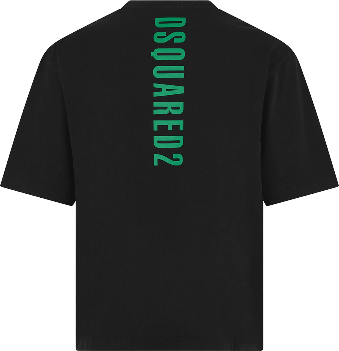 Dsquared2 Technicolor Loose Fit T-Shirt Zwart